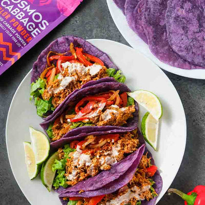 Cosmos Red Cabbage Powder - Quality Powders & Flakes from Suncore Foods - Just $19.99! Shop now at Suncore Foods Inc.